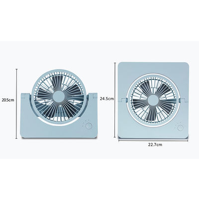 3 کنترل سرعت USB شارژی Mini Fan DC 5V با باتری 4000mah